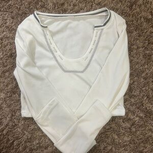 shein long sleeve crop top